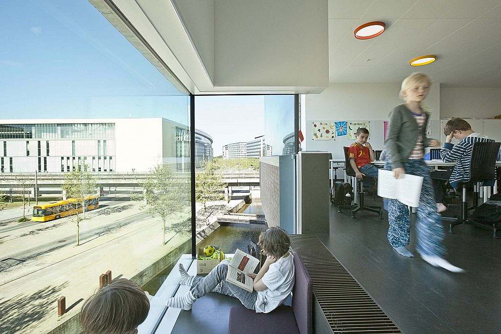 Ørestad skole - siddeniche