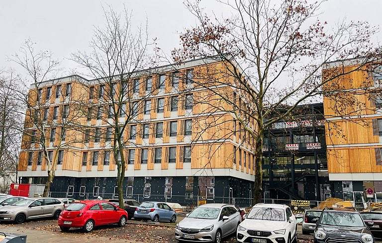 Schule am Breuten Luch in der Bauphase