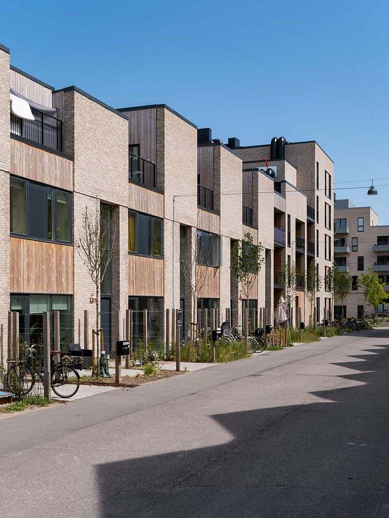 Dolomithusene boligarkitektur i Ørestad