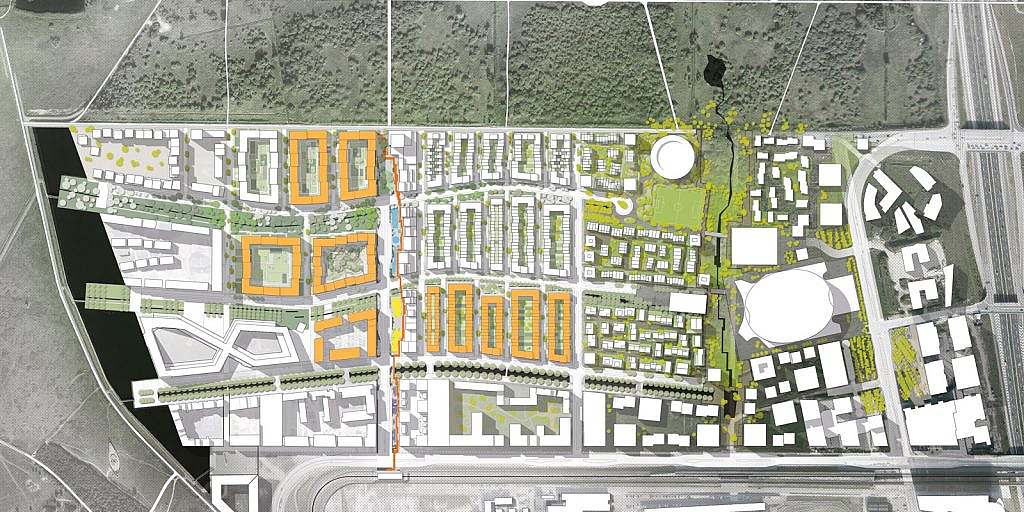 Dolomithusene i byplan