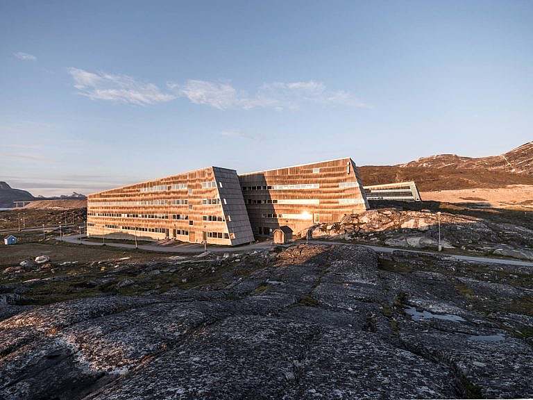 Greenland Institute of Natural Resources in the landscape