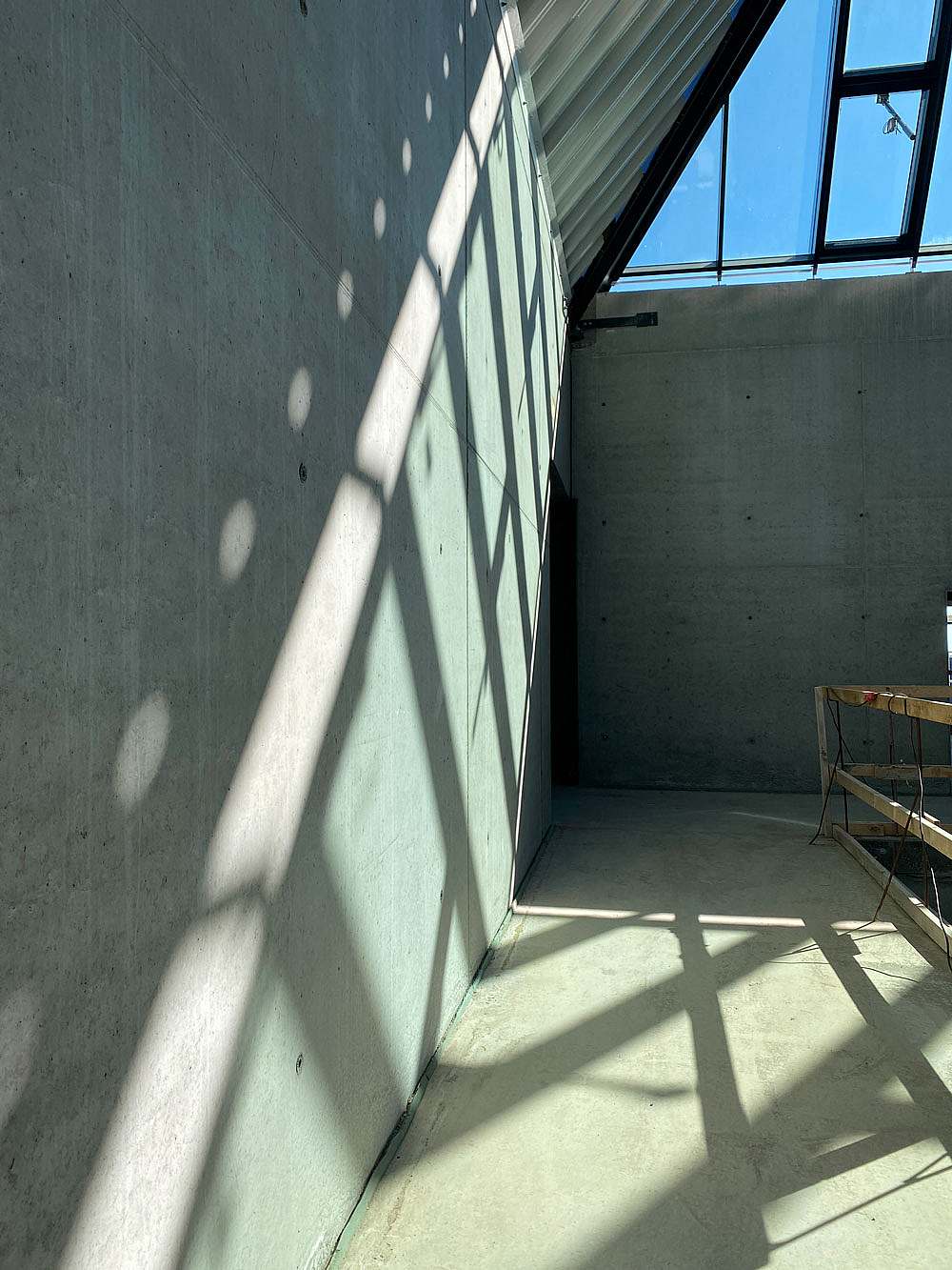 Insitu concrete and skylights