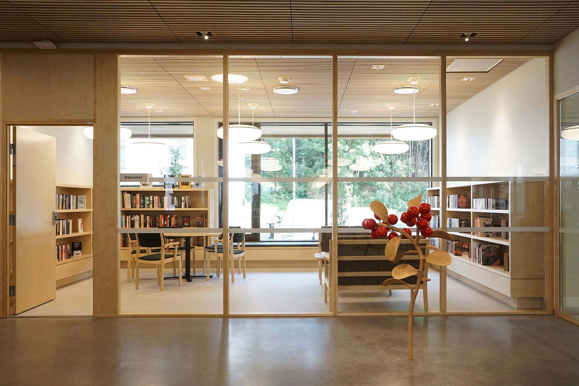 Kverndalen bo- og dagcenter bibliotek