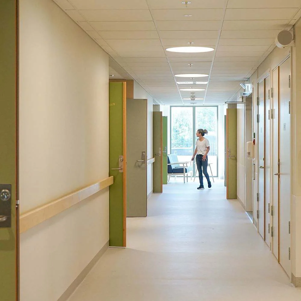 Kverndalen nursing home corridor