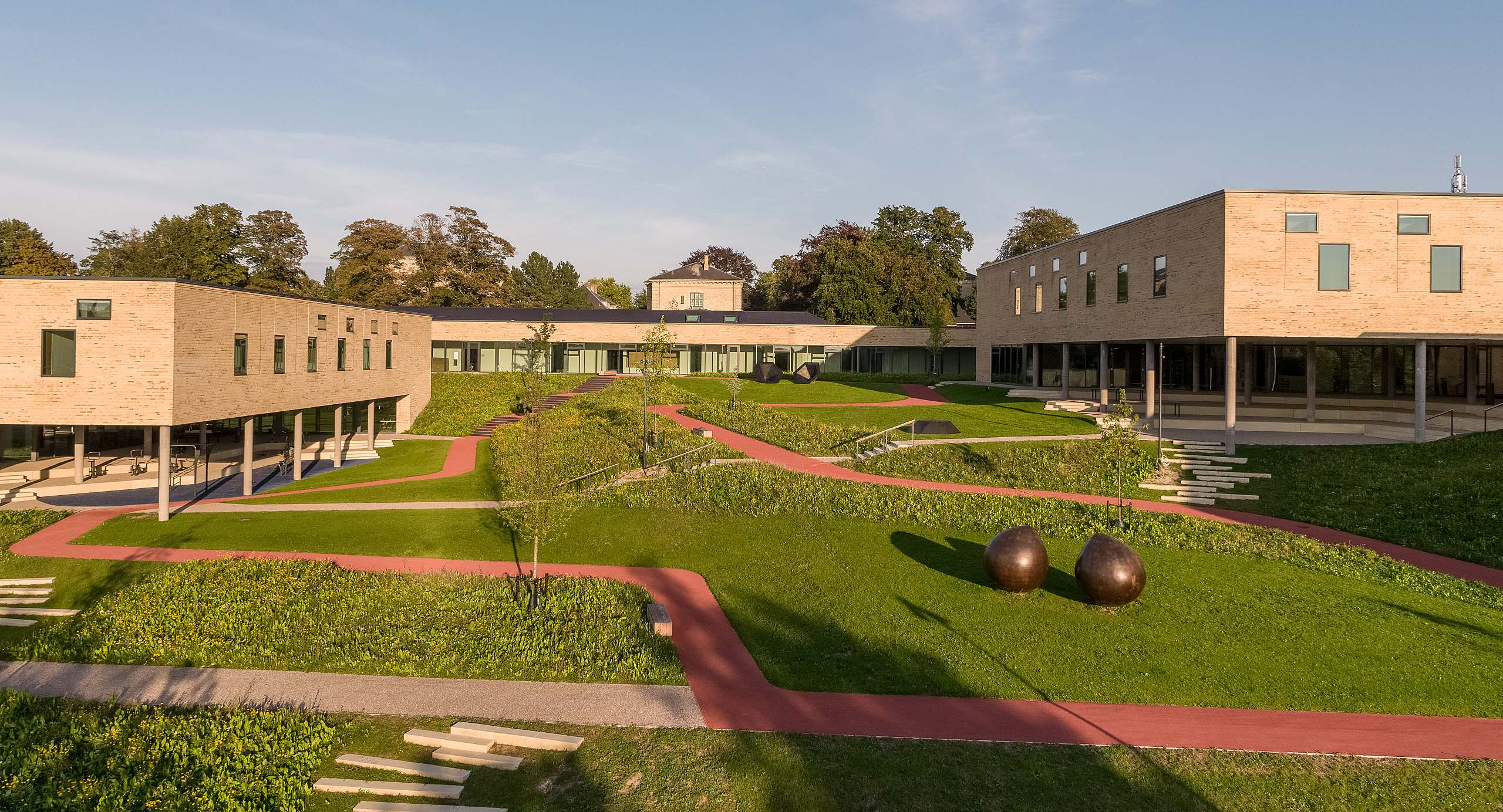 Sct. Hans Architektur der forensischen Psychiatrie von außen