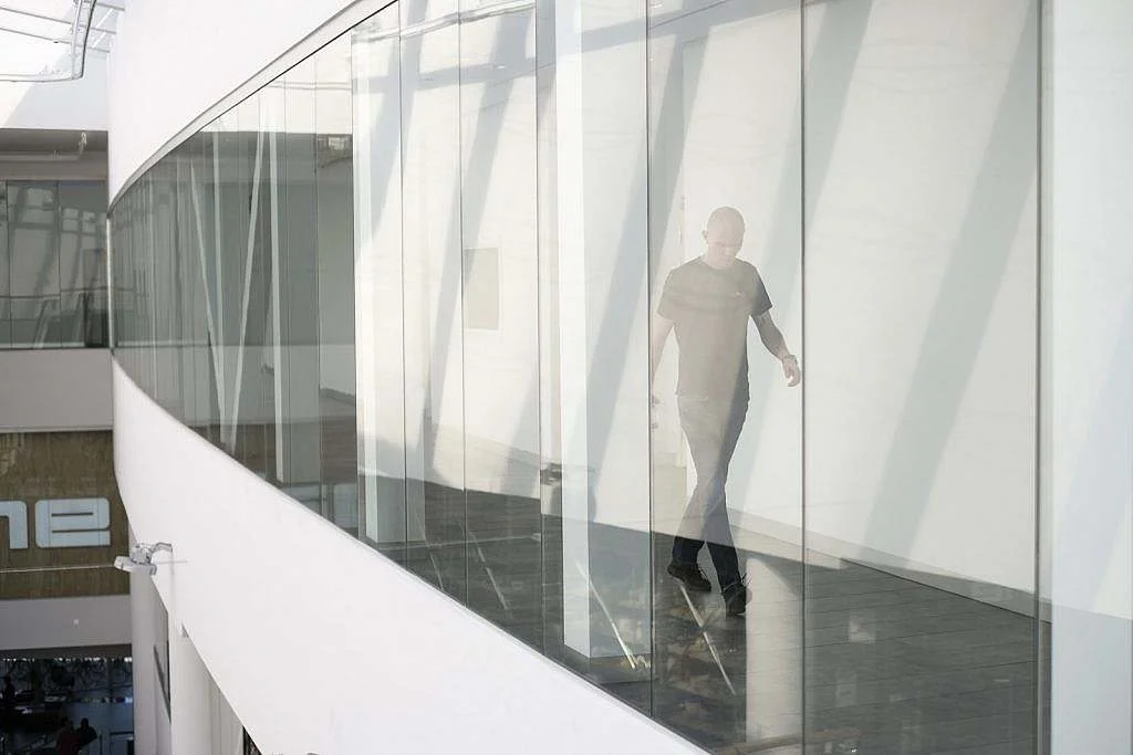 Glass walkway in Frederiksberg Centre