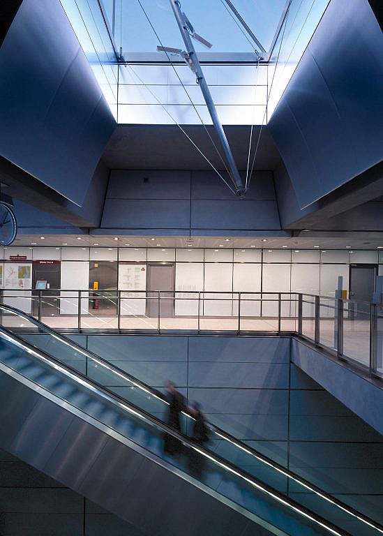 Copenhagen Metro skylight