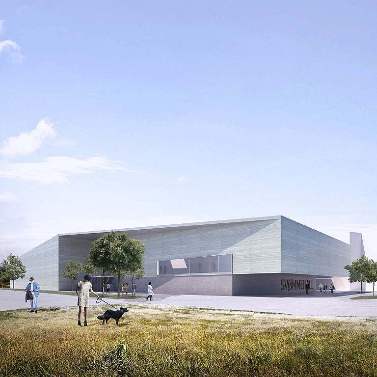 Design of Porsgrunn swimming and sports hall