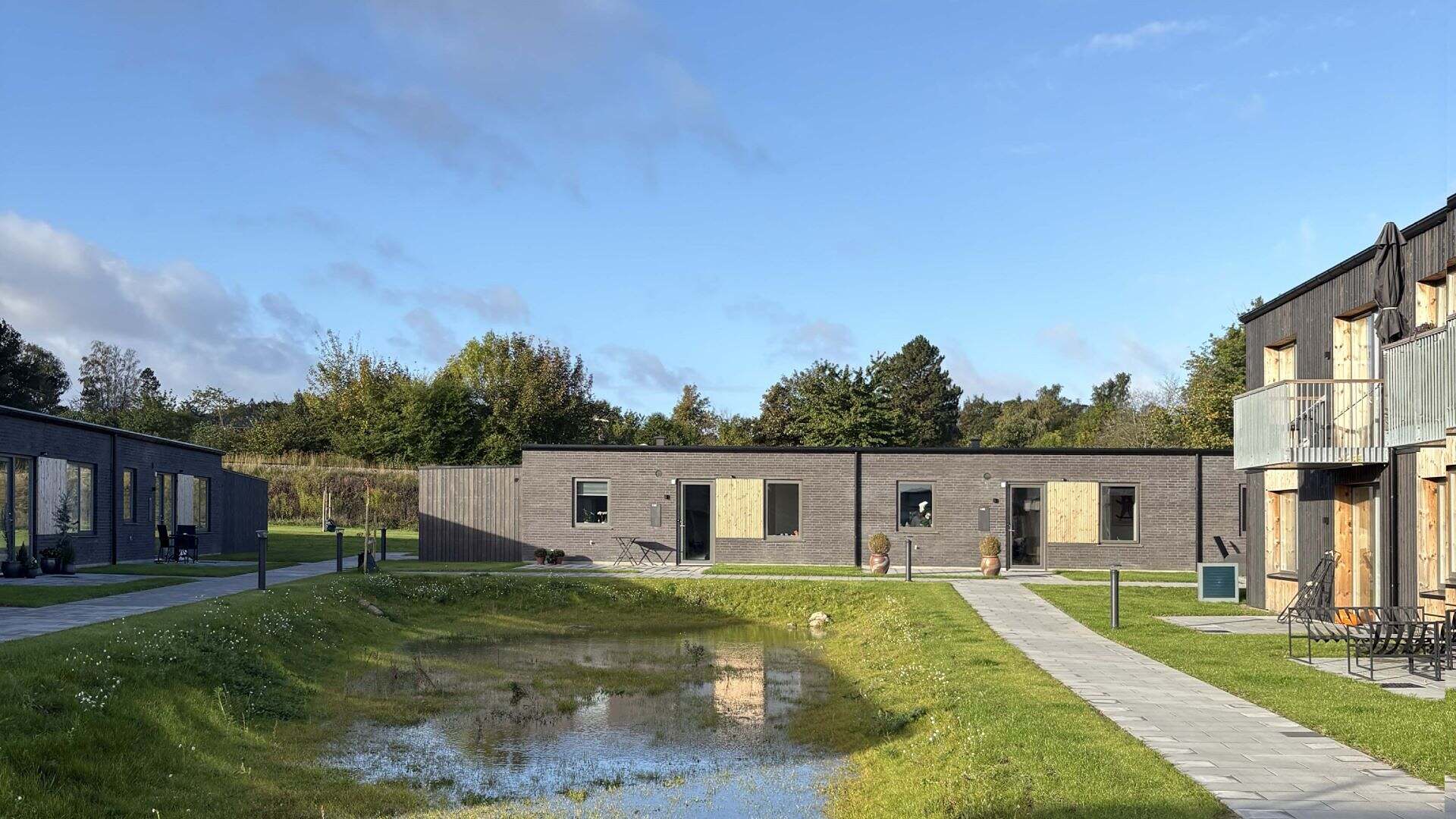 Kregmehusene arkitektur