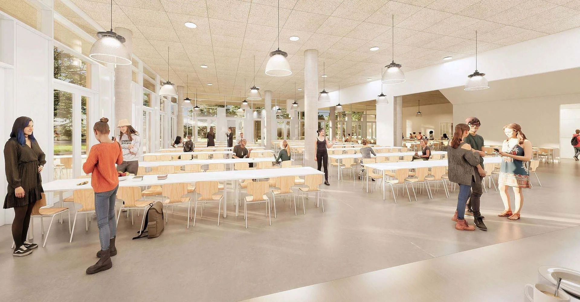 Canteen school architecture
