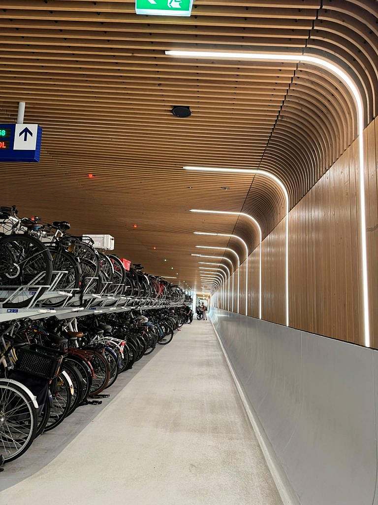 Bicycle parking in Amsterdam