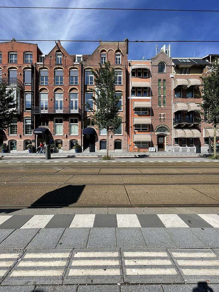 Amsterdam houses on architect study tour