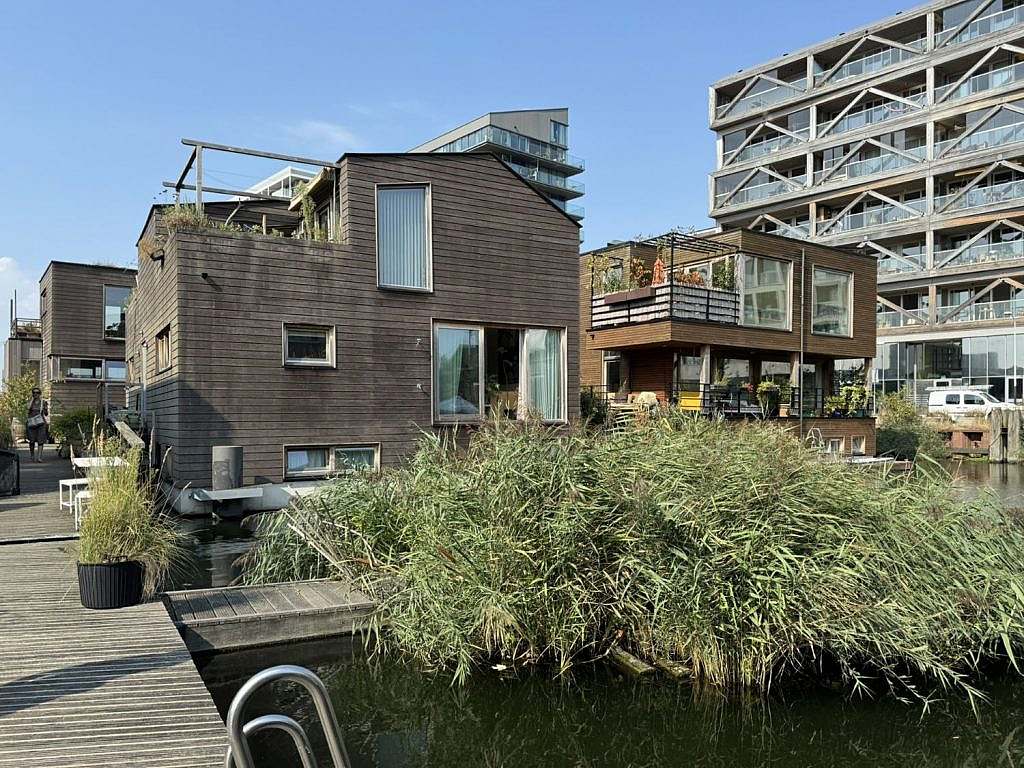 Residential neighbourhood in Amsterdam